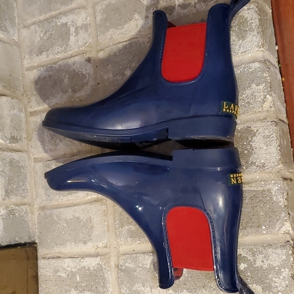 Ralph Lauren Ankle Boots Tally  size 9 B Rainboots - Picture 6 of 7